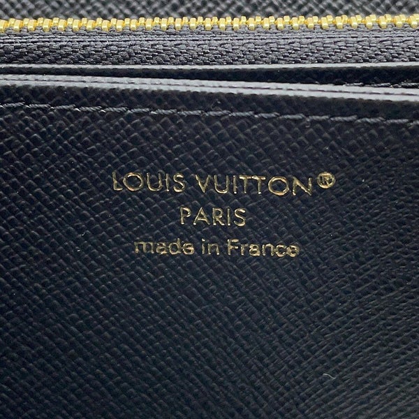 ルイヴィトン 長財布 モノグラム・リバース ジッピー・ウォレット M82444 LOUIS VUITTON 黒