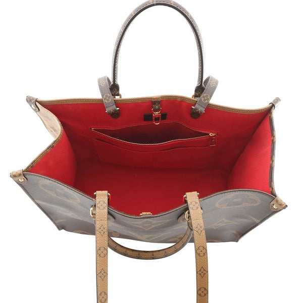 ルイヴィトン トートバッグ モノグラム・リバース ジャイアント オンザゴーGM M44576 ヴィトン 2wayショルダー