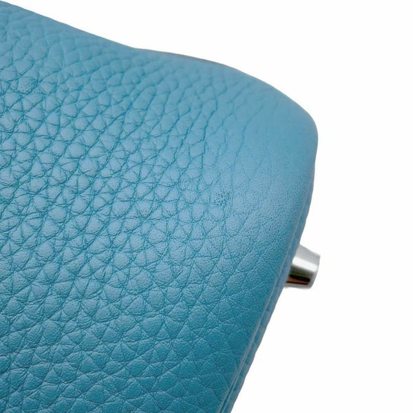 エルメス ハンドバッグ ピコタンロックMM ニューブルージーン/シルバー金具 トリヨンクレマンス W刻印