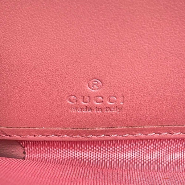 グッチ 長財布 GGマーモント キルティング ラウンドファスナー レザー 443123 GUCCI 財布