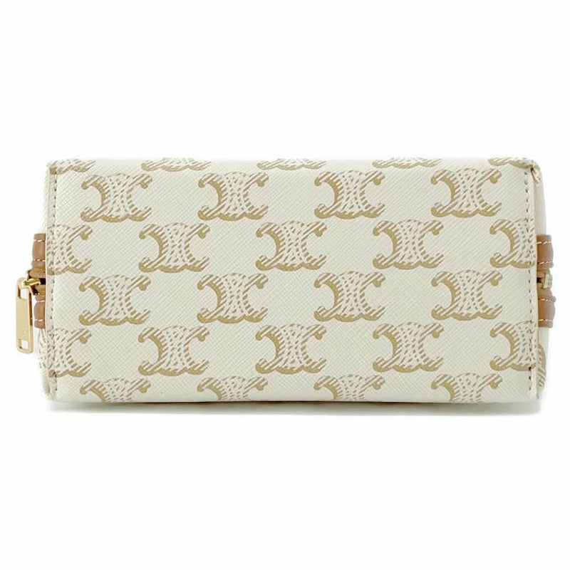 セリーヌ チェーンショルダーバッグ トリオンフ チェーンクラッチ 10E382CBX.01TA CELINE バッグ ポーチ