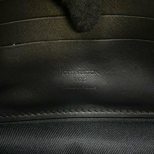 ルイヴィトン セカンドバッグ モノグラム・アンプラント ポシェット・ヴォルガ M55703 LOUIS VUITTON 黒 ブラック