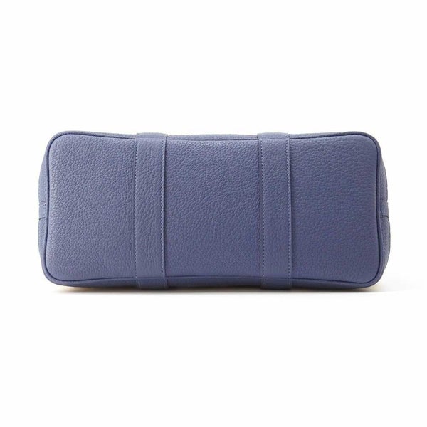 エルメス ガーデンパーティTPM ブルーブライトン/シルバー金具 ネゴンダ/トワルアッシュ C刻印