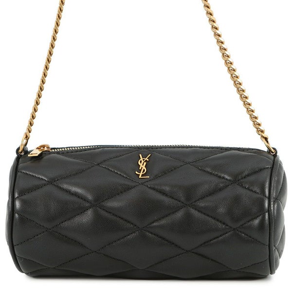 サンローランパリ ショルダーバッグ サド ミニチューブバッグ ラムスキン 699703 SAINT LAURENT PARIS 黒