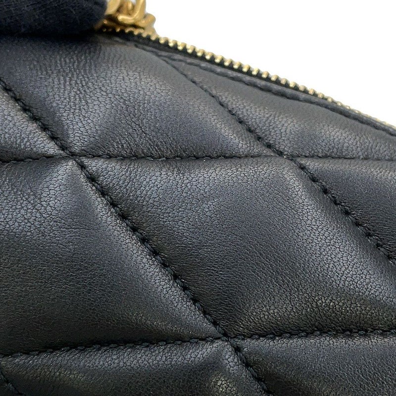 サンローランパリ ショルダーバッグ サド ミニチューブバッグ ラムスキン 699703 SAINT LAURENT PARIS 黒