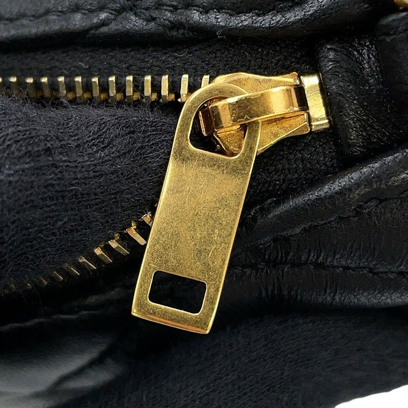 サンローランパリ ショルダーバッグ サド ミニチューブバッグ ラムスキン 699703 SAINT LAURENT PARIS 黒