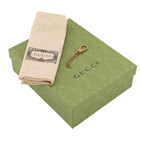 グッチ チェーンショルダーバッグ GGマーモント キルティング レザー 746431 GUCCI 黒