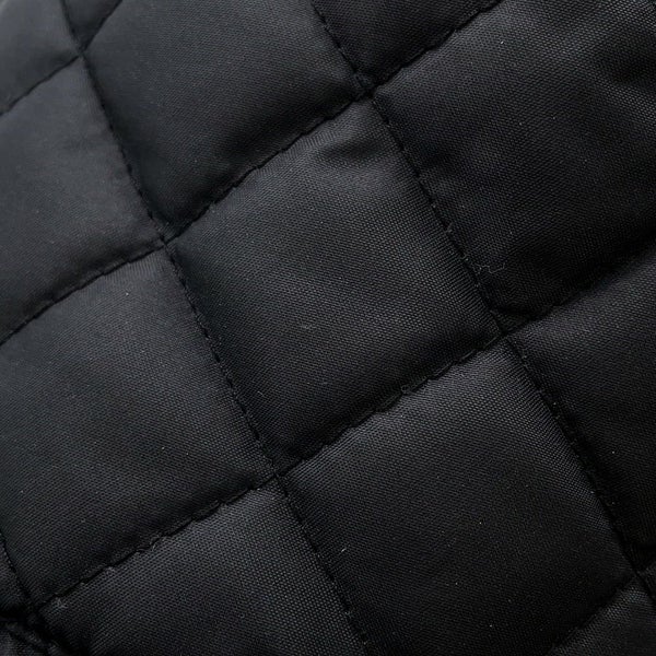 セリーヌ ハット キルティング ロゴ ナイロン サイズS 2AUB0495M CELINE 帽子 黒