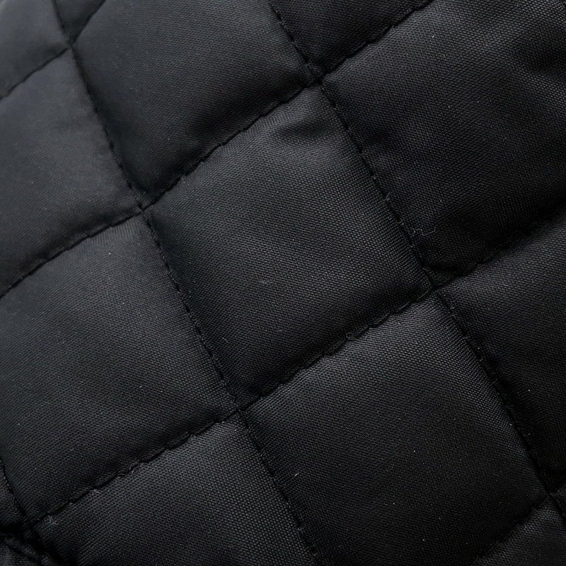 セリーヌ ハット キルティング ロゴ ナイロン サイズS 2AUB0495M CELINE 帽子 黒