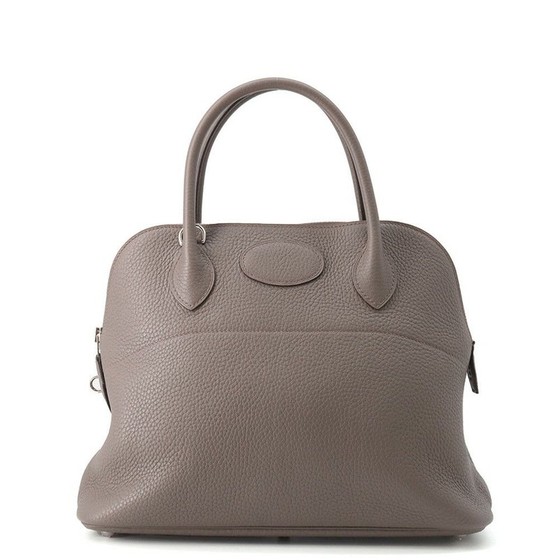 エルメス ハンドバッグ ボリード31 エタン/シルバー金具 トリヨンクレマンス X刻印 2wayショルダー