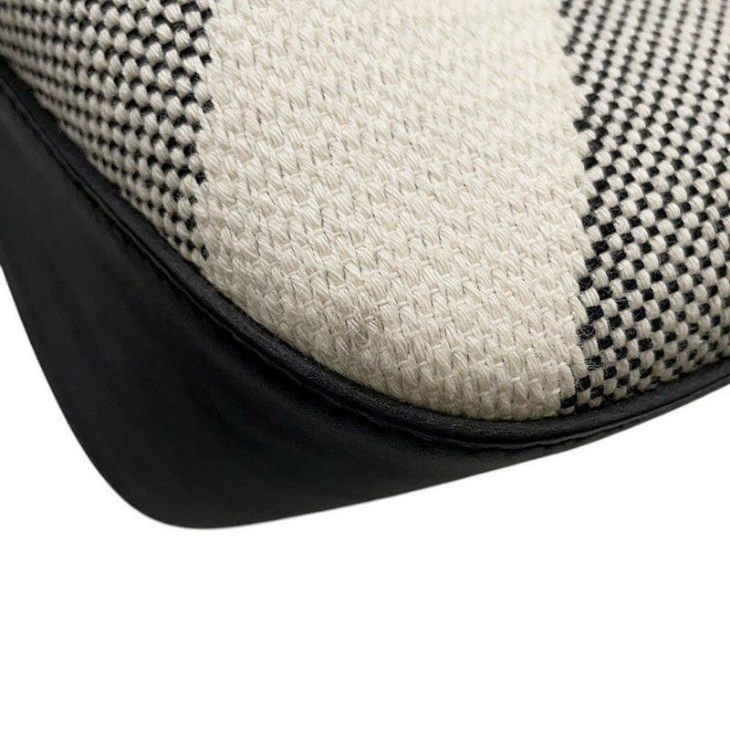 エルメス トートバッグ HアンビエGM ブラック/エクリュトワルアッシュ/スイフト Z刻印 HERMES バッグ 黒