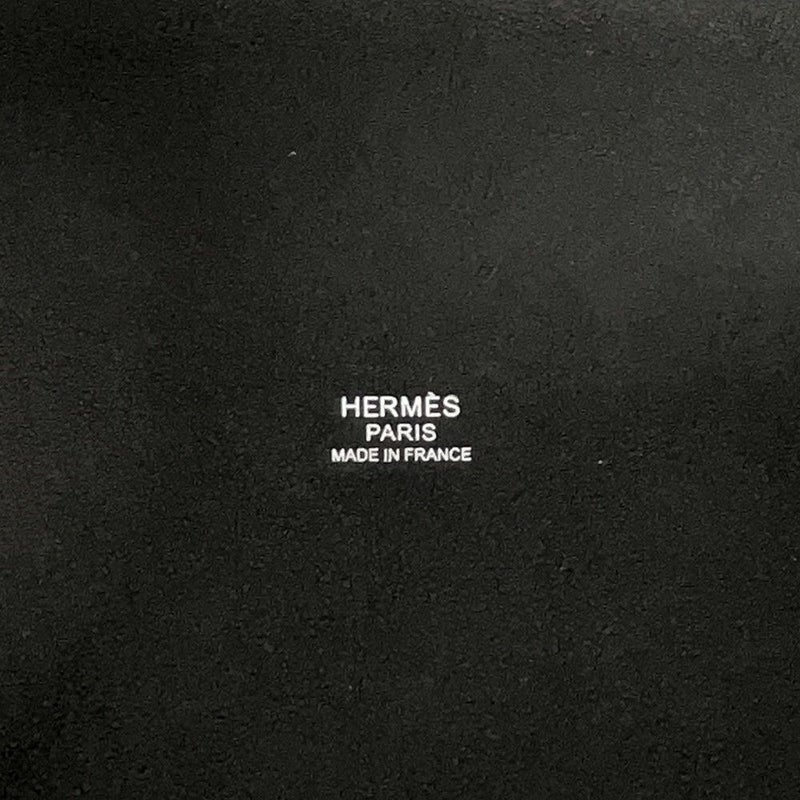 エルメス トートバッグ HアンビエGM ブラック/エクリュトワルアッシュ/スイフト Z刻印 HERMES バッグ 黒