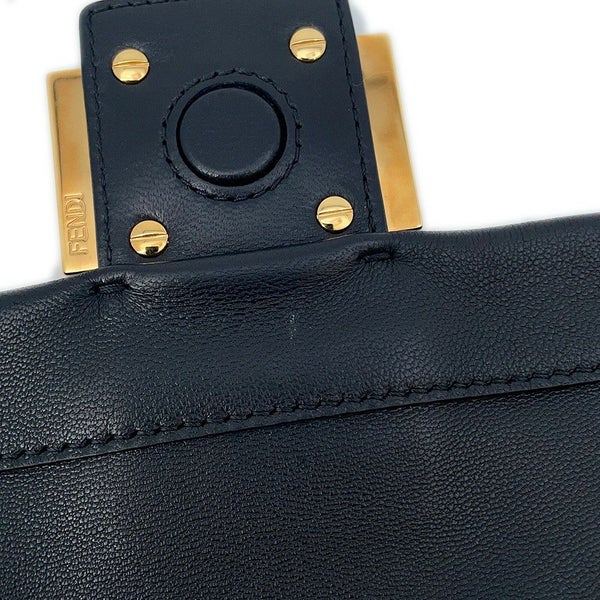フェンディ ハンドバッグ マンマ バゲット ミディアム 8BR833 FENDI バッグ 2wayショルダーバッグ 黒
