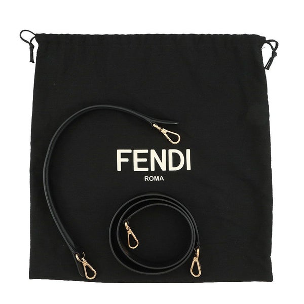 フェンディ ハンドバッグ マンマ バゲット ミディアム 8BR833 FENDI バッグ 2wayショルダーバッグ 黒