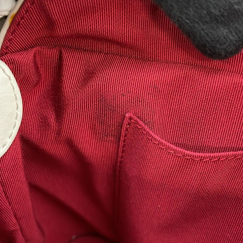 シャネル チェーンショルダーバッグ ガブリエル ドゥ シャネル スモール ホーボーバッグ A91810 CHANEL 白