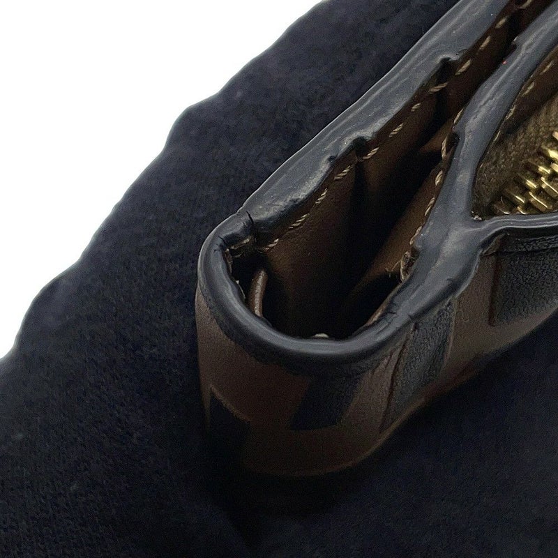 フェンディ 二つ折り財布 エフ イズ フェンディ ズッカ柄 レザー 8M0386 FENDI 財布