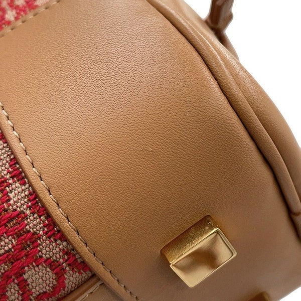 ロエベ ハンドバッグ アナグラム アマソナ23 キャンバス カーフレザー A039N07X03 2way