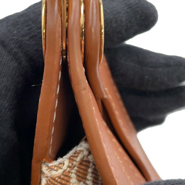 ロエベ ショルダーバッグ アナグラム ルナ スモール ジャカード レザー A923PM1X02 LOEWE ワンショルダー ブラウン