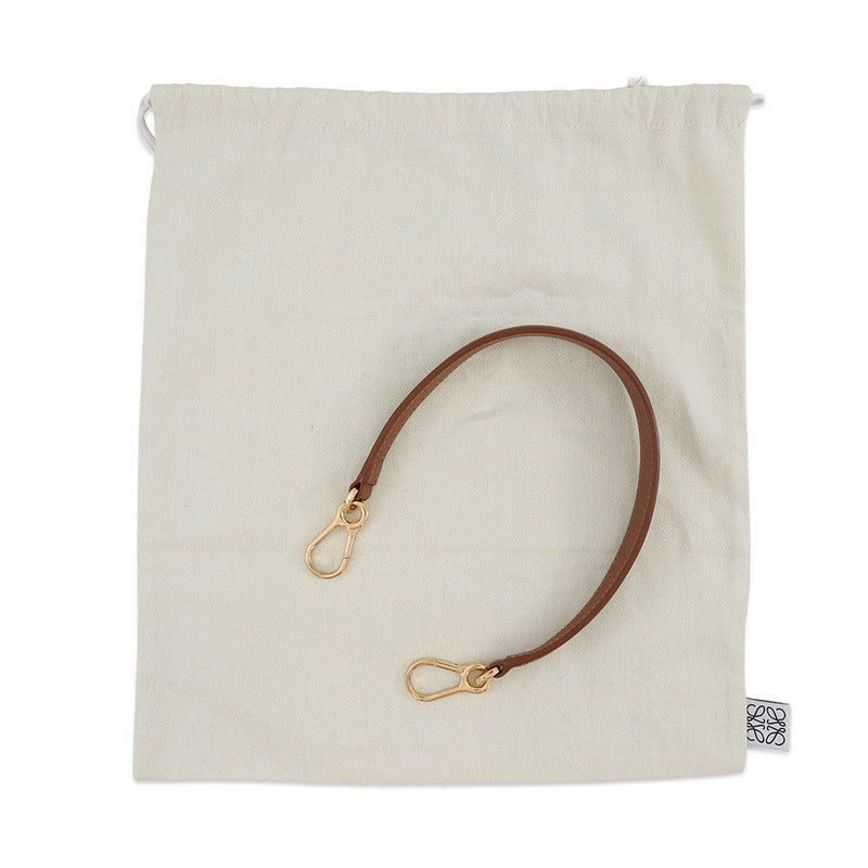 ロエベ ショルダーバッグ アナグラム ルナ スモール ジャカード レザー A923PM1X02 LOEWE ワンショルダー ブラウン