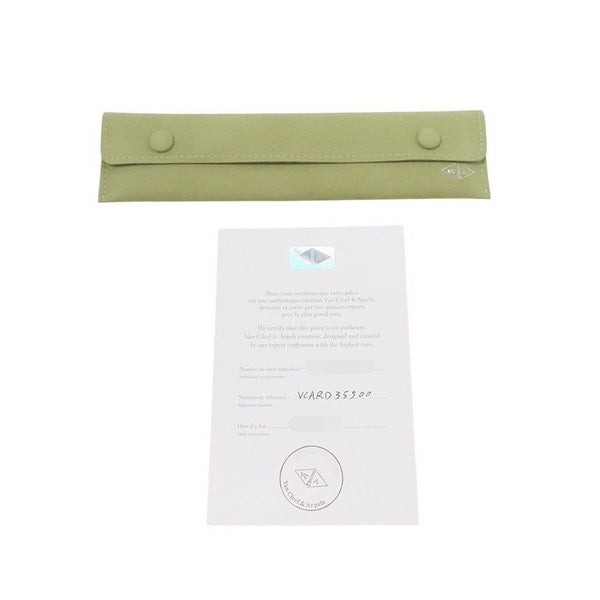 ヴァンクリーフ＆アーペル ブレスレット ヴィンテージ アルハンブラ ブレスレット 5モチーフ カーネリアン K18YG VCARD35500