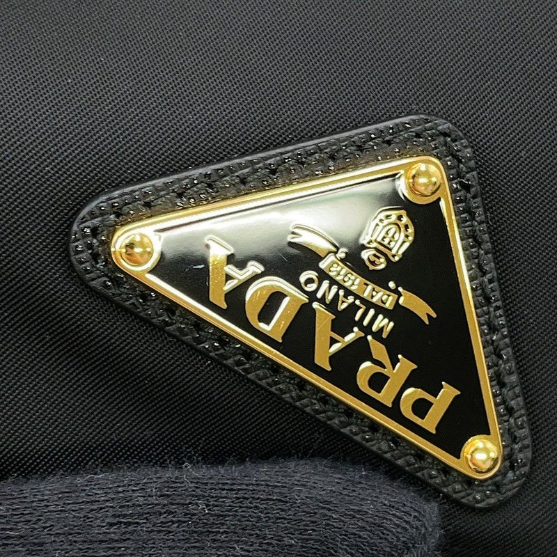 プラダ トートバッグ Re-Edition 1978 ミディアム ナイロン サフィアーノ 1BG555 PRADA 黒