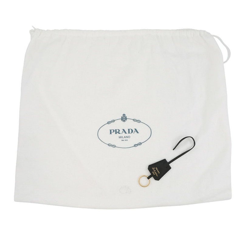 プラダ トートバッグ Re-Edition 1978 ミディアム ナイロン サフィアーノ 1BG555 PRADA 黒