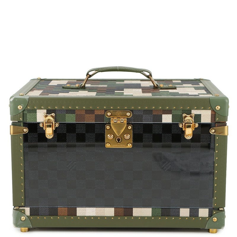 ルイヴィトン シューズボックス ダミエ・ダモフラージュ シューズ・ボックス M10295 ヴィトン バッグ 2024春夏 ファレル・ウイリアムス