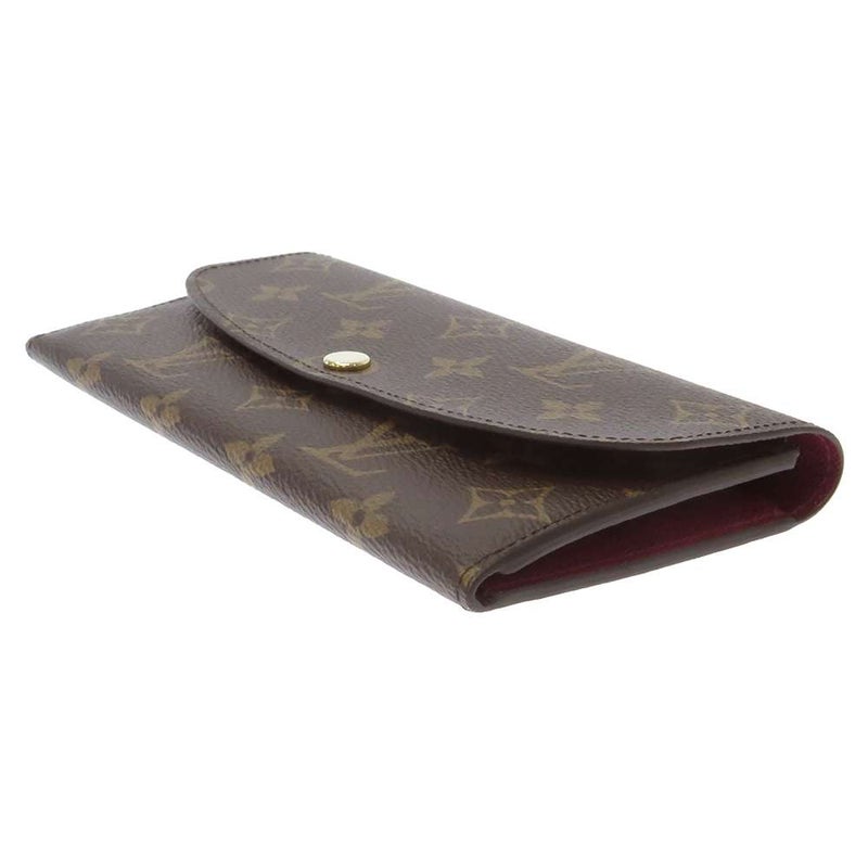 ルイヴィトン 長財布 モノグラム ポルトフォイユ・エミリー M60697 LOUIS VUITTON フューシャ