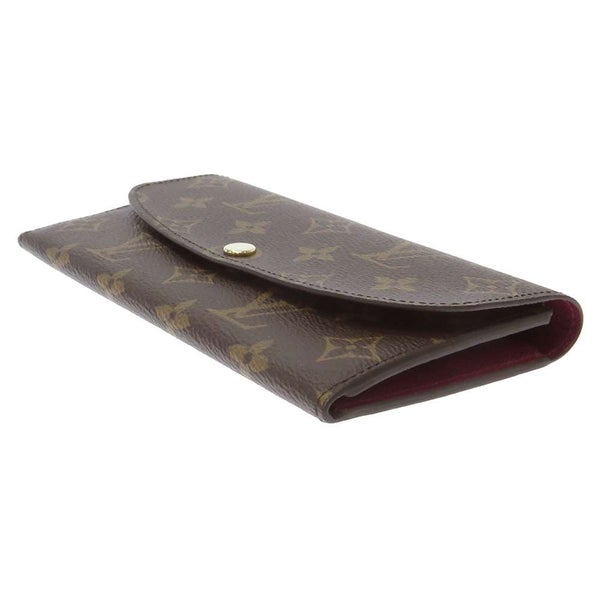 ルイヴィトン 長財布 モノグラム ポルトフォイユ・エミリー M60697 LOUIS VUITTON フューシャ