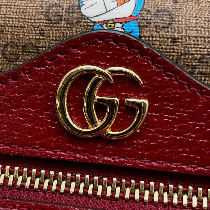 グッチ ショルダーバッグ GGスプリーム ドラえもん コラボ 647784 GUCCI バッグ