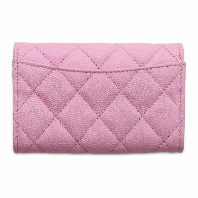 シャネル カードケース マトラッセ クラシック ココマーク キャビアスキン AP0214 CHANEL 名刺入れ