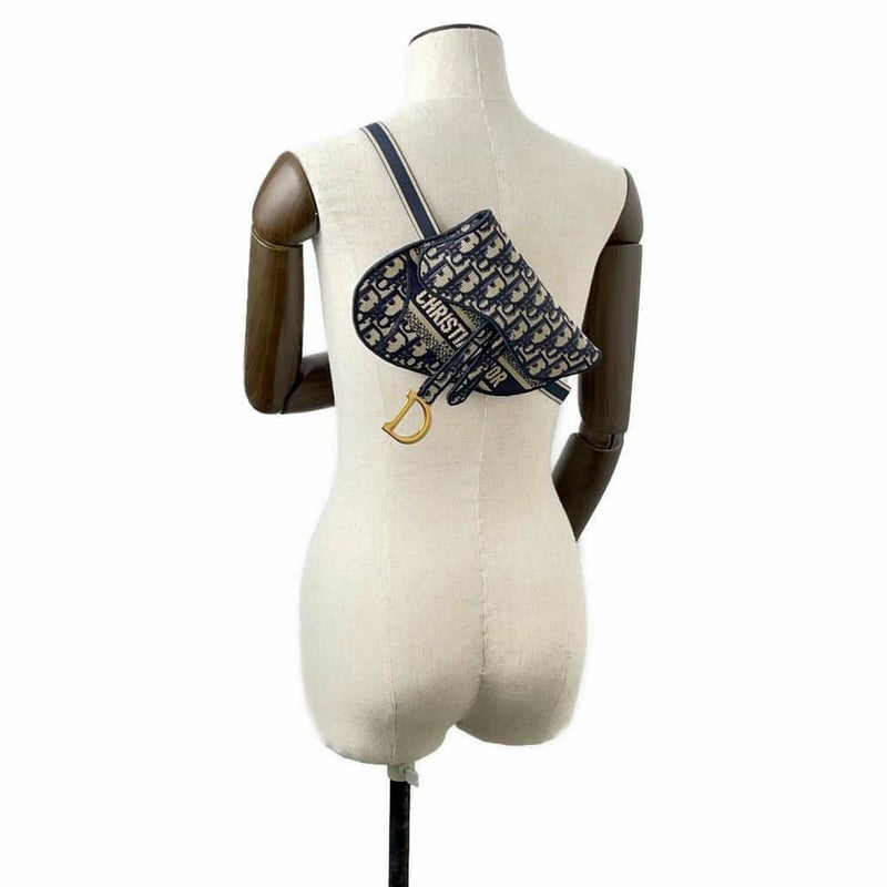 クリスチャン・ディオール ボディバッグ オブリーク サドル S5632CRIW Christian Dior ウエストバッグ トロッター