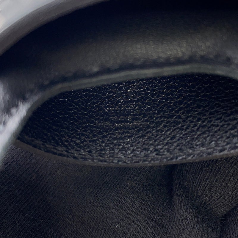 エルメス バッグチャーム ロデオPM ロベオ ロック ブラック/シルバー金具 ラムスキン K刻印 黒