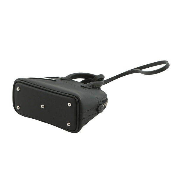 エルメス バッグチャーム ボリードシャーク ブラック/シルバー金具 スイフト K刻印 黒