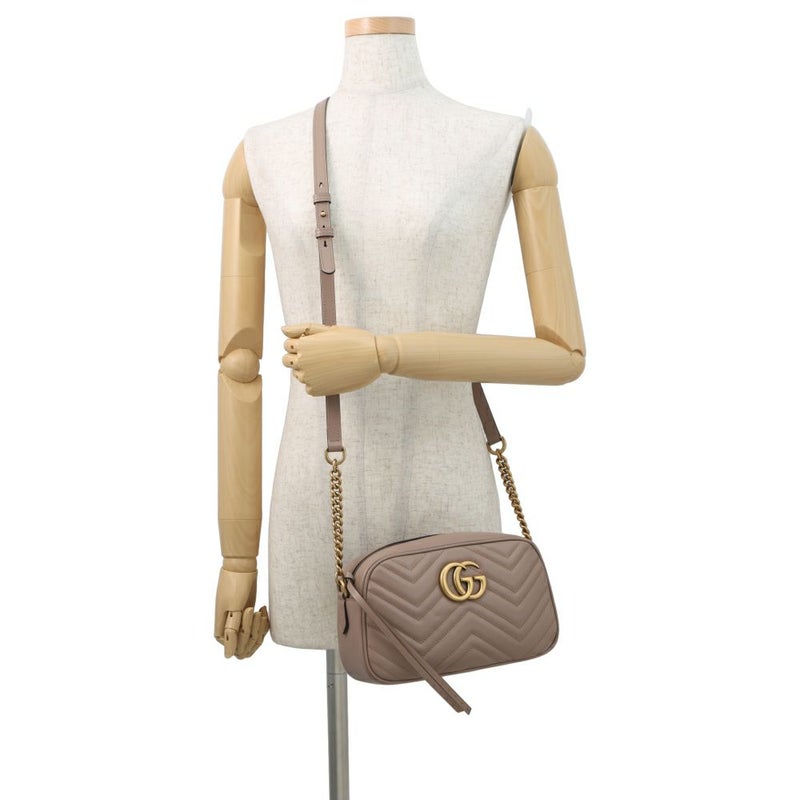 グッチ ショルダーバッグ GGマーモント キルティング スモール 447632 GUCCI