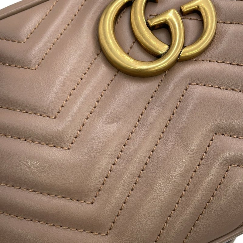 グッチ ショルダーバッグ GGマーモント キルティング スモール 447632 GUCCI