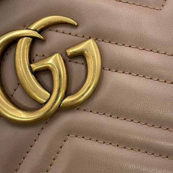 グッチ ショルダーバッグ GGマーモント キルティング スモール 447632 GUCCI