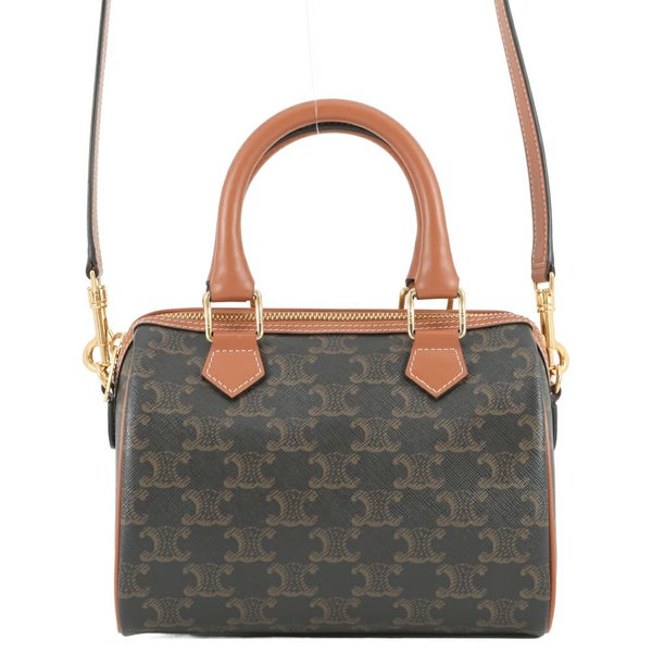 セリーヌ ハンドバッグ トリオンフ スモール ボストン PVC 113772 CELINE 2way