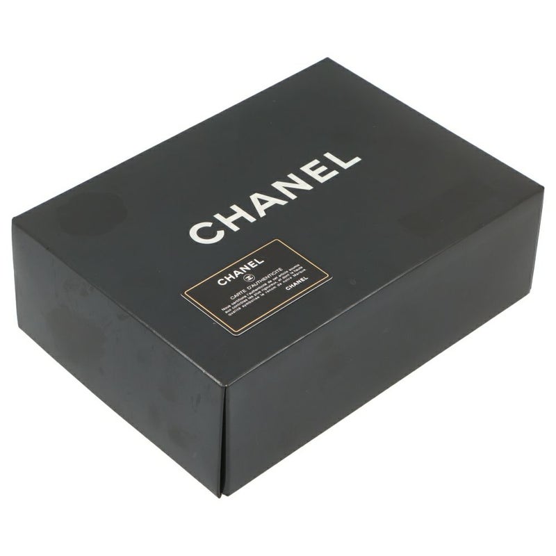 シャネル チェーンポシェット カメリア ココマーク サテン ラムスキン CHANEL ハンドバッグ