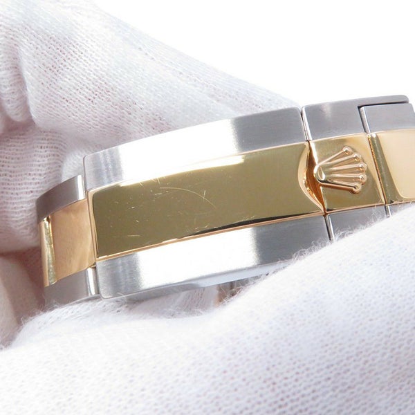 ロレックス エクスプローラーI SS/K18イエローゴールド ランダムシリアル ルーレット 124273 ROLEX 腕時計 黒文字盤