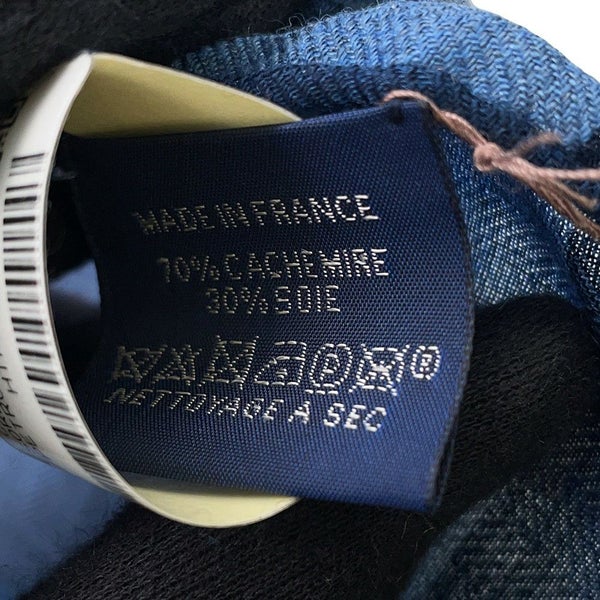 エルメス ストール セル/無秩序 Selle en Desordre カシミヤ シルク HERMES 2022秋冬 メンズ