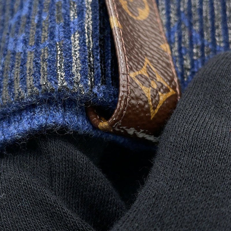 ルイヴィトン ワンピース ノースリーブ グリッター モノグラム ニット ワンピース レディースサイズL LOUIS VUITTON トップス