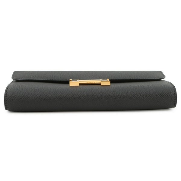 エルメス 長財布 コンスタンス トゥーゴー ロング ブラック/ゴールド金具 エプソン K刻印 HERMES 財布