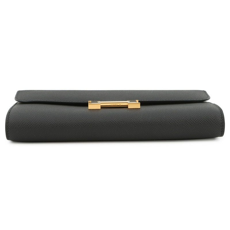 エルメス 長財布 コンスタンス トゥーゴー ロング ブラック/ゴールド金具 エプソン K刻印 HERMES 財布