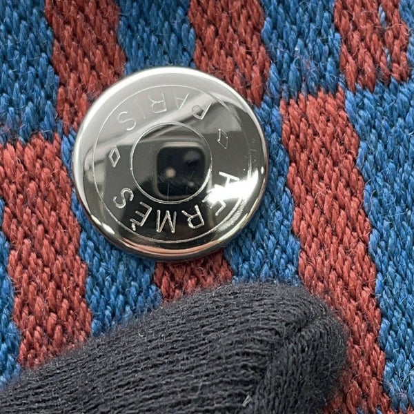 エルメス ポーチ ブリッド・ア・ブラックGM Hナッテ ウール HERMES 小物入れ