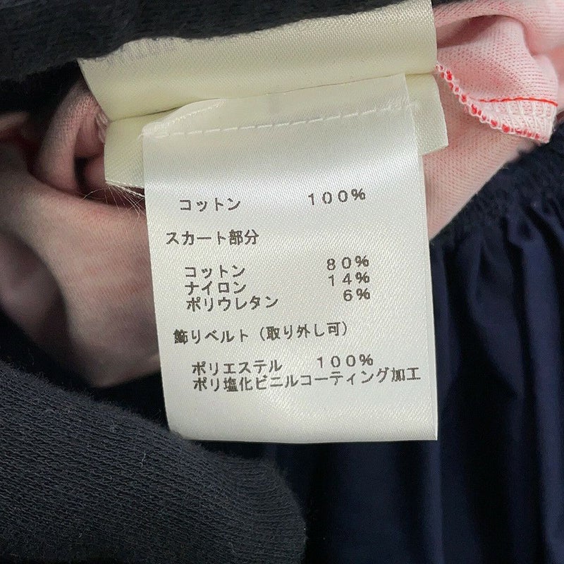 ルイヴィトン ワンピース ゲームオン アシンメトリカル ベイビードール コットン レディースサイズS LOUIS VUITTON