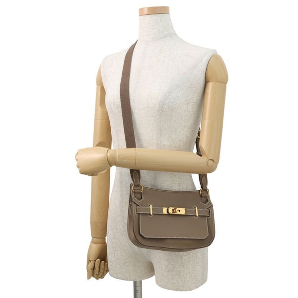 エルメス ジプシエール ミニ エトゥープ/ゴールド金具 エバーカラー B刻印 HERMES バッグ