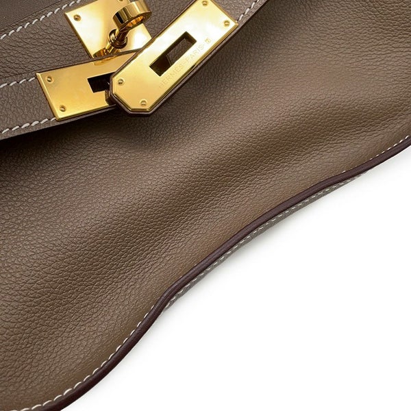 エルメス ジプシエール ミニ エトゥープ/ゴールド金具 エバーカラー B刻印 HERMES バッグ