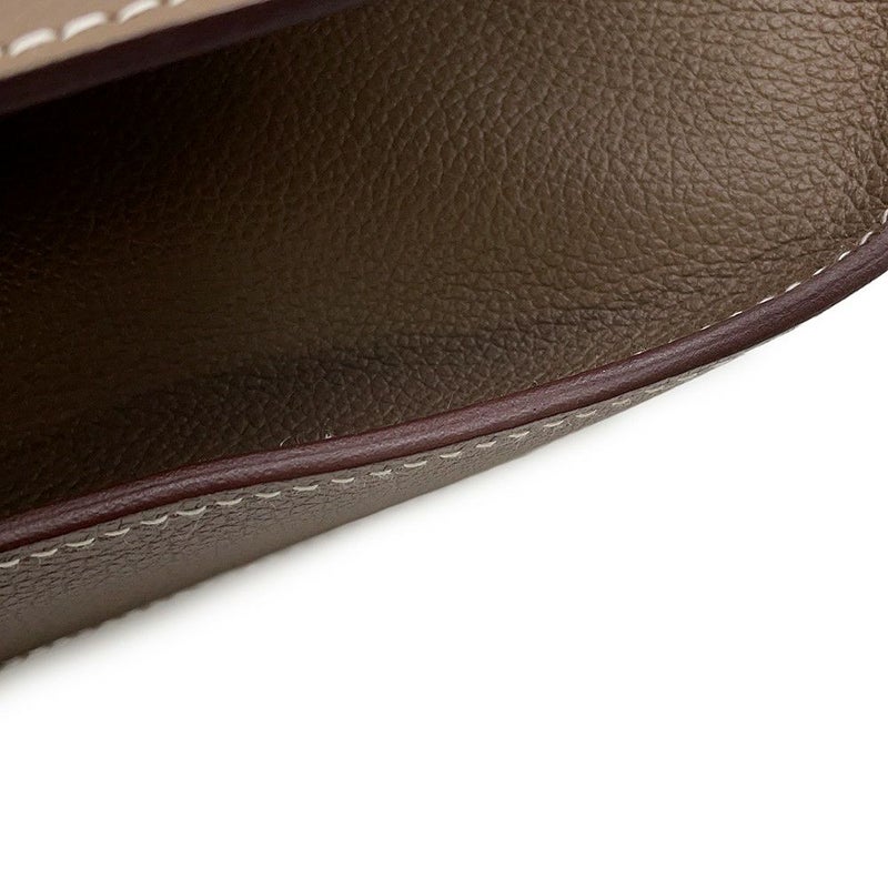 エルメス ジプシエール ミニ エトゥープ/ゴールド金具 エバーカラー B刻印 HERMES バッグ