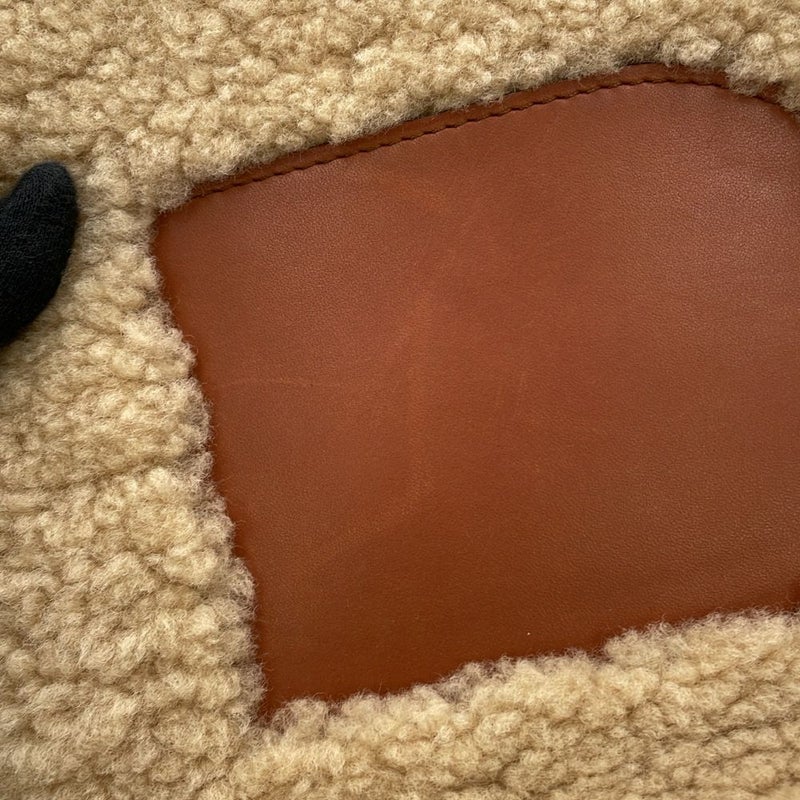 デルヴォー ハンドバッグ パン ミニ バケット シアリング AA0607BRZ0 Delvaux